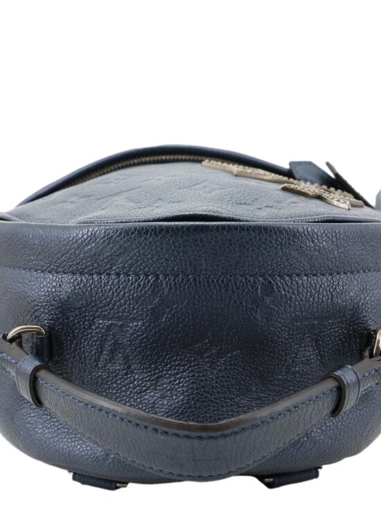 Louis Vuitton  Flower Pins Monogram Empreinte Leather Backpack Blue main image 11